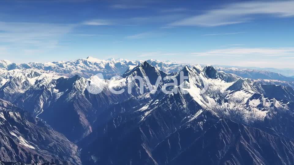 4K Nepal Snowy Mountains Aerial View Videohive 22095835 Motion Graphics Image 1