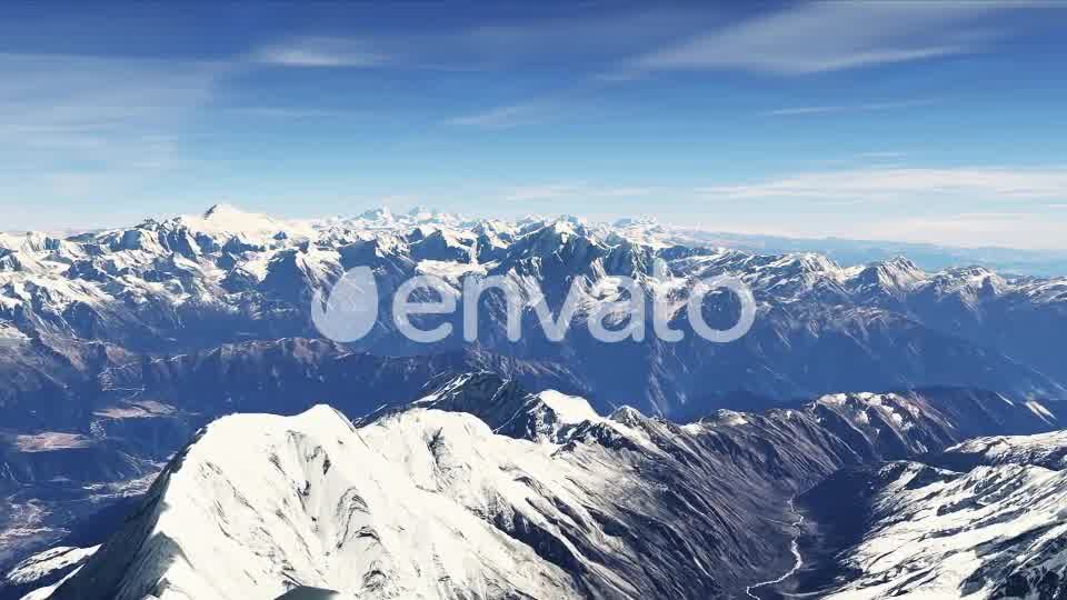 4K Nepal Snowy Mountains Aerial View Videohive 22095835 Motion Graphics Image 9