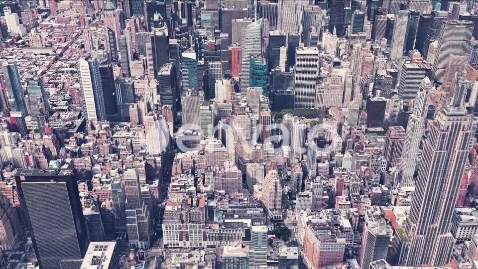 4K New York City Skyscrapers Aerial View Videohive 22095764 Motion Graphics Image 1