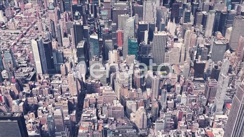 4K New York City Skyscrapers Aerial View Videohive 22095764 Motion Graphics Image 2