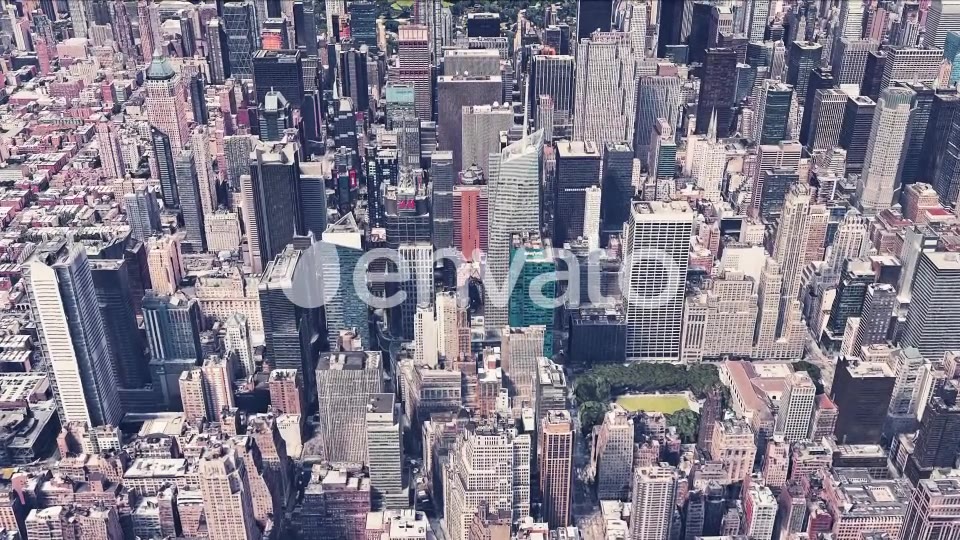 4K New York City Skyscrapers Aerial View Videohive 22095764 Motion Graphics Image 4