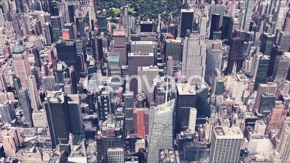 4K New York City Skyscrapers Aerial View Videohive 22095764 Motion Graphics Image 7