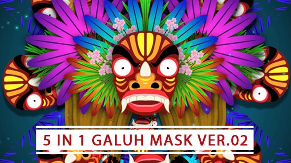 5 In 1 Galuh Mask Ver 02 - Download Videohive 21421171