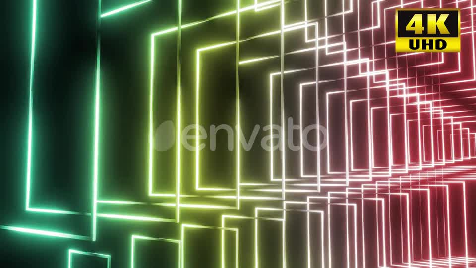 5 Neon Shapes Pack Videohive 24432441 Motion Graphics Image 1