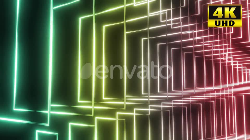 5 Neon Shapes Pack Videohive 24432441 Motion Graphics Image 2