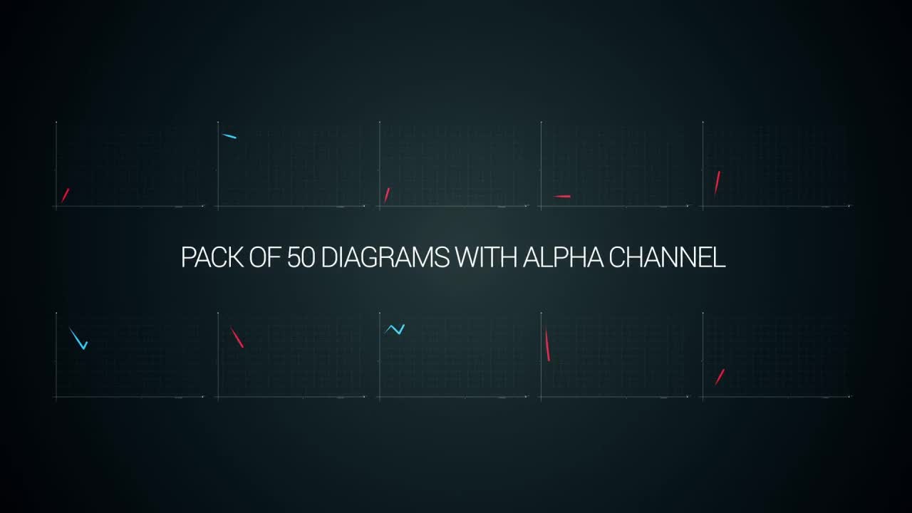 50 Diagrams Pack 4K Videohive 18724060 Motion Graphics Image 1