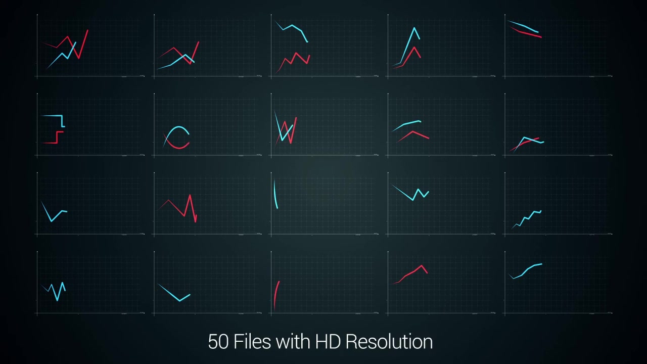 50 Diagrams Pack HD Videohive 18725440 Motion Graphics Image 4