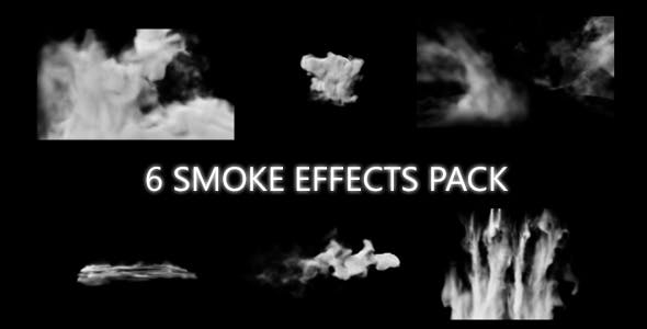 6 Smoke Effects Pack - Videohive Download 19190306