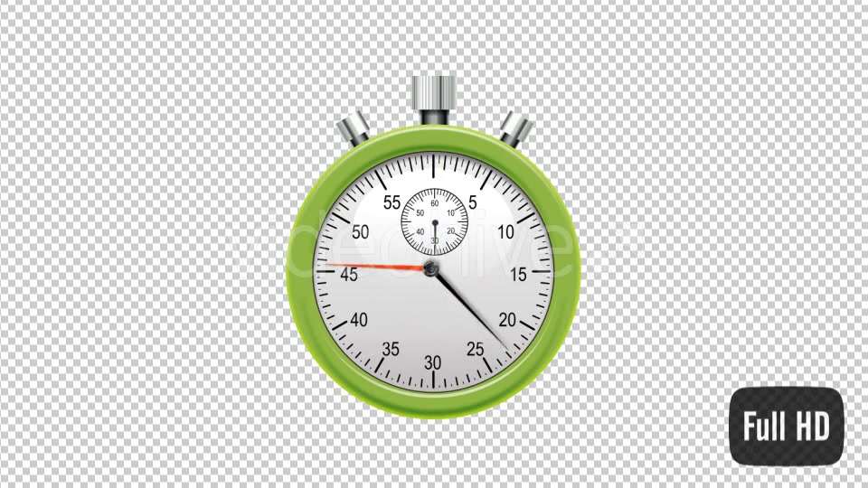 60 Second Countdown Clock Stop Watch Videohive 15041097 Motion Graphics Image 8