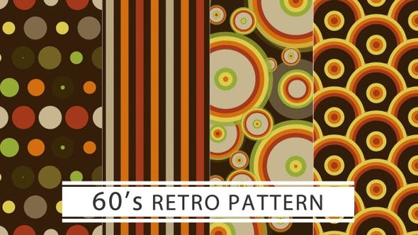 60s Retro Pattern - 22735710 Videohive Download