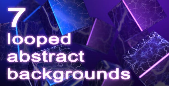 7 Abstract Looped Backgrounds Pack - Download Videohive 6994609