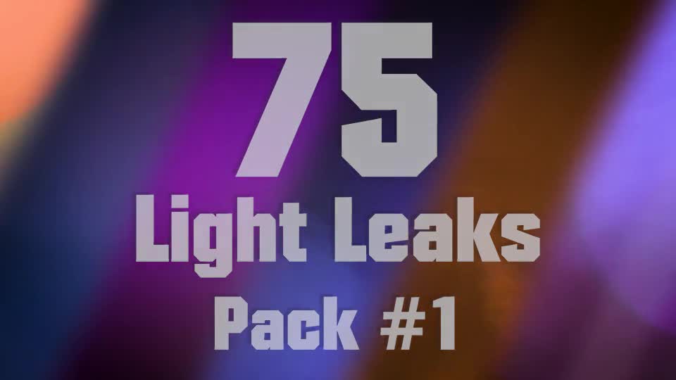 75 Real Light Leaks and Bokeh Videohive 21446941 Motion Graphics Image 1