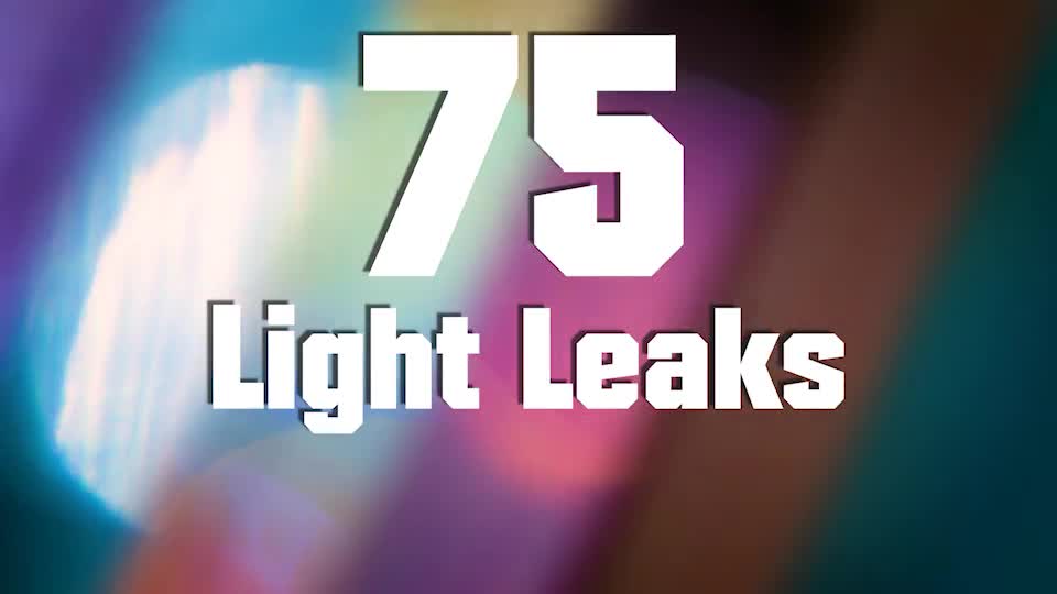 75 Real Light Leaks and Bokeh Pack 2 Videohive 21499423 Motion Graphics Image 1