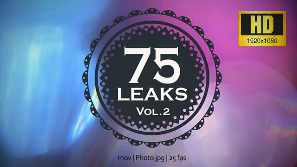 75 Real Light Leaks and Bokeh Pack 2 - 21499423 Videohive Download