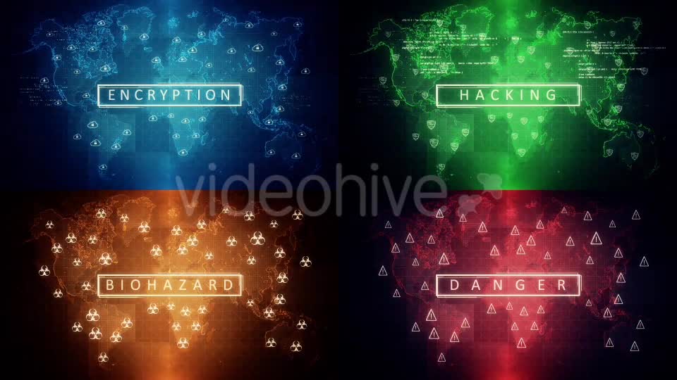 8 in Pack Sci Fi Looped Background Videohive 17422871 Motion Graphics Image 2