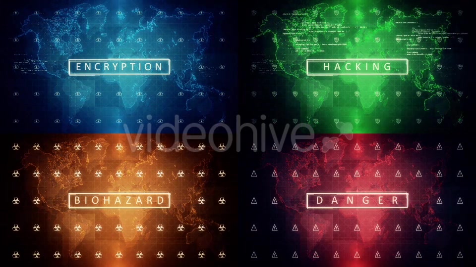 8 in Pack Sci Fi Looped Background Videohive 17422871 Motion Graphics Image 8