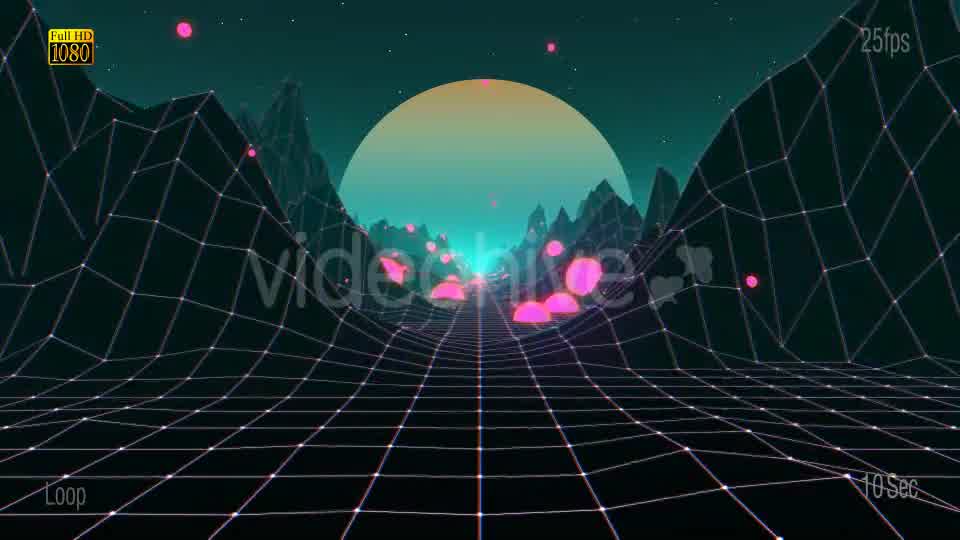 80s Mountain VJ Videohive 20466563 Motion Graphics Image 10