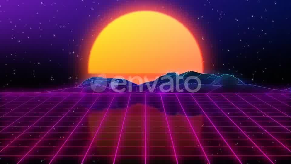 80s Retro Background 05 4K Videohive 23912295 Motion Graphics Image 11