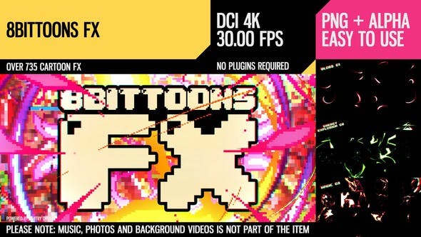 8BitToons FX - Videohive 15414294 Download