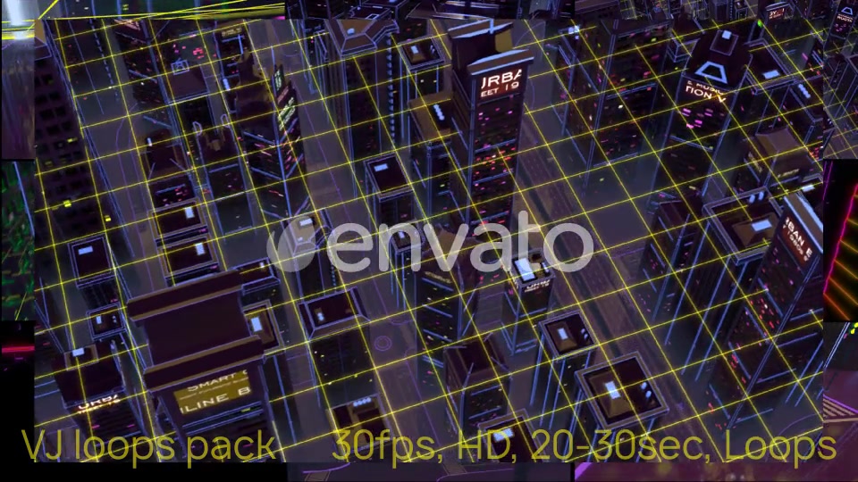 9 Retro Funk VJ Loops Pack Videohive 23458160 Motion Graphics Image 5