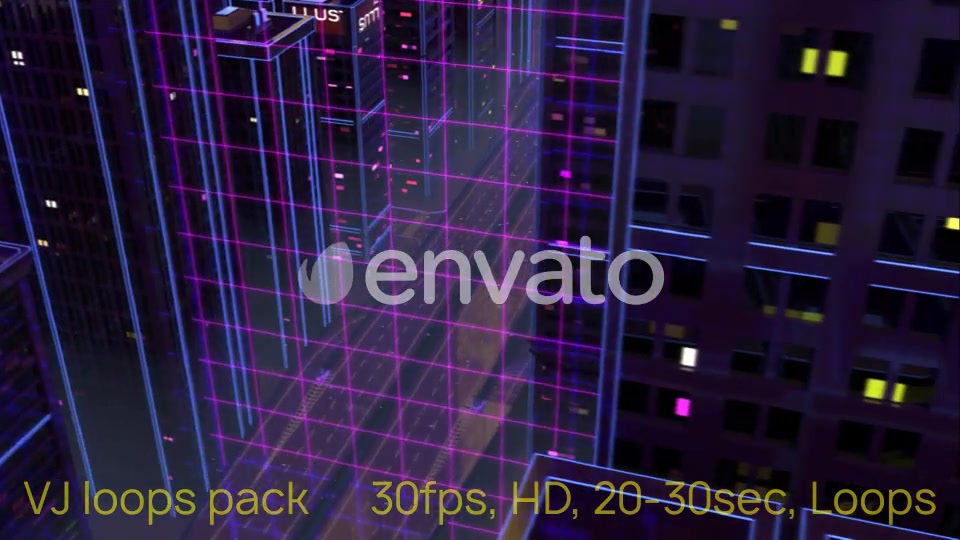 9 Retro Funk VJ Loops Pack Videohive 23458160 Motion Graphics Image 9