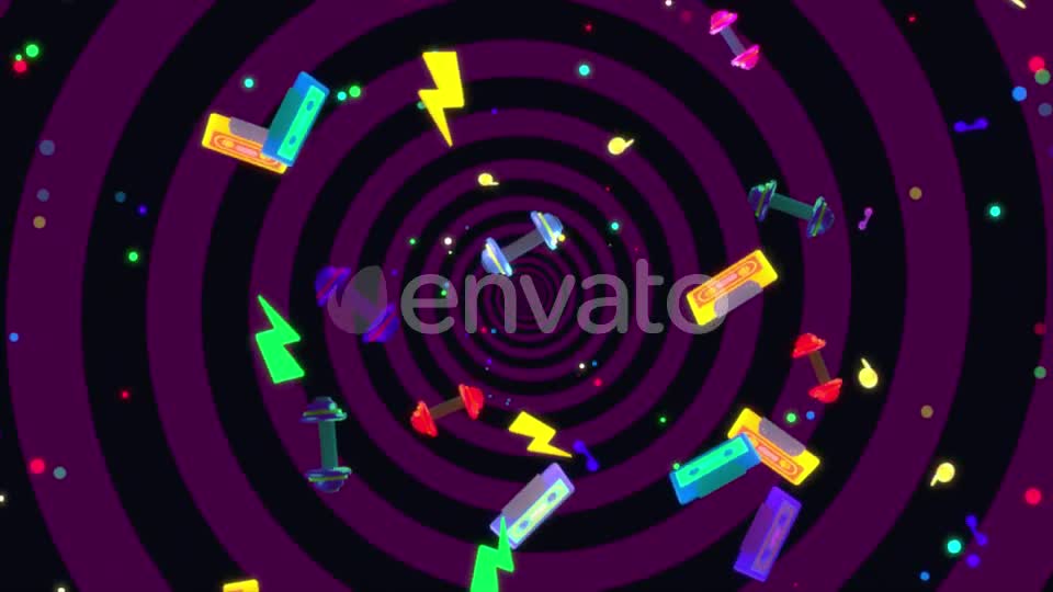 90s Hipster Music Pop Videohive 25103046 Motion Graphics Image 1
