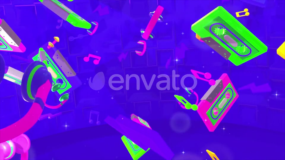90s Music World Videohive 25086638 Motion Graphics Image 10