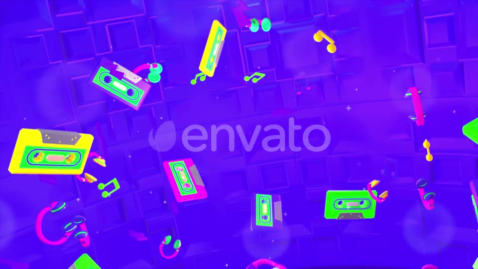 90s Music World Videohive 25086638 Motion Graphics Image 3