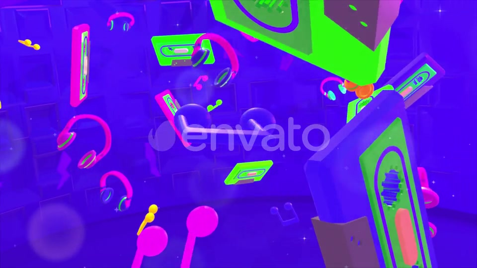 90s Music World Videohive 25086638 Motion Graphics Image 7