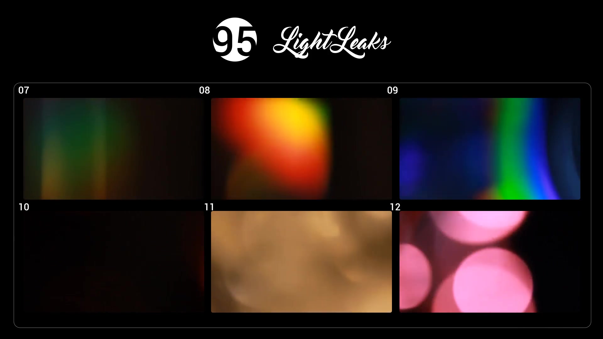 95 Light Leaks Videohive 19221790 Motion Graphics Image 6