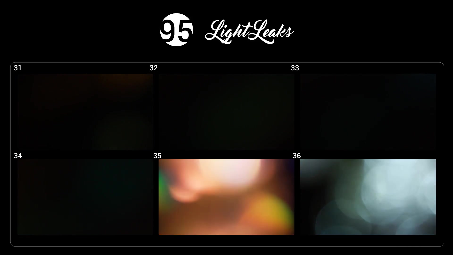 95 Light Leaks Videohive 19221790 Motion Graphics Image 8