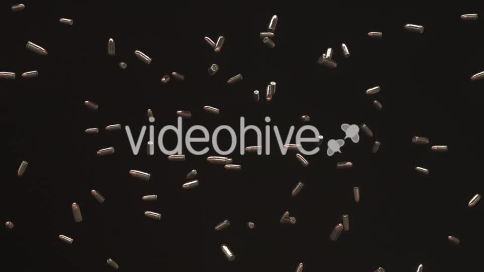 9mm Bullet Floating in Space Videohive 19530470 Motion Graphics Image 1