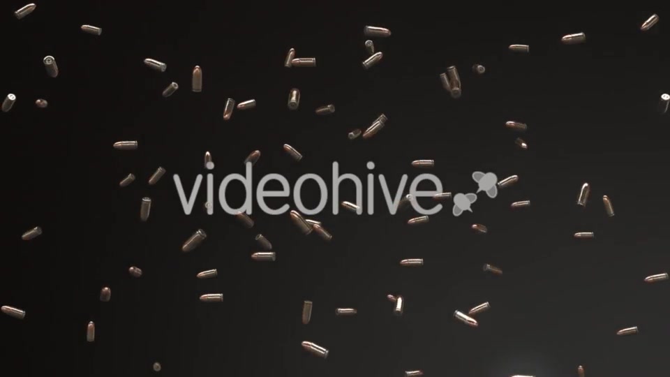 9mm Bullet Floating in Space Videohive 19530470 Motion Graphics Image 3