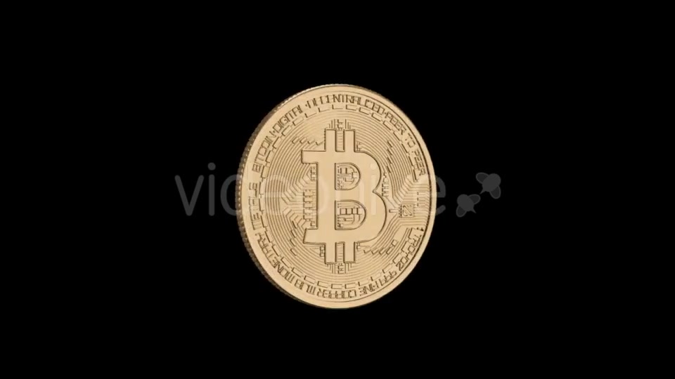 A Coiling Loop Bitcoin Coin Videohive 21348726 Motion Graphics Image 4