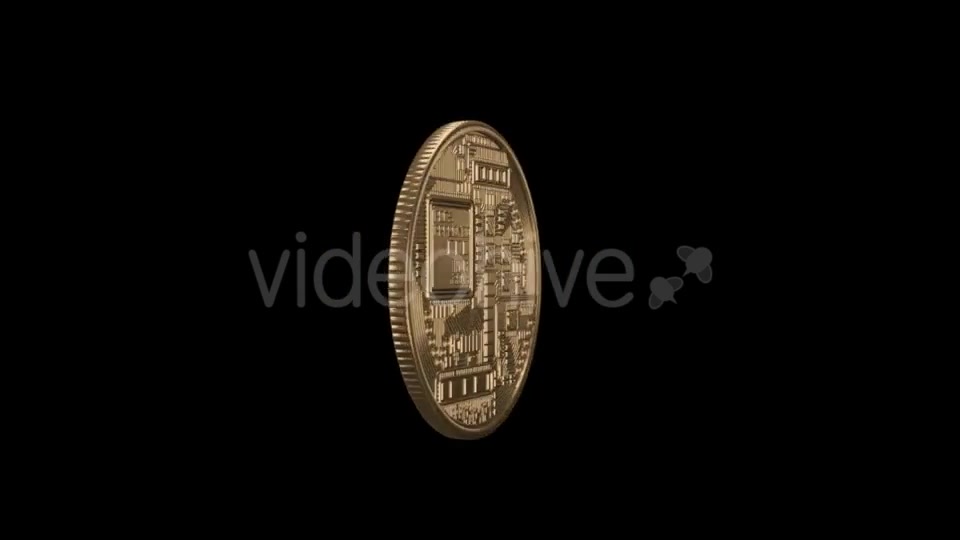 A Coiling Loop Bitcoin Coin Videohive 21348726 Motion Graphics Image 5