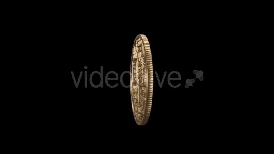 A Coiling Loop Bitcoin Coin Videohive 21348726 Motion Graphics Image 6