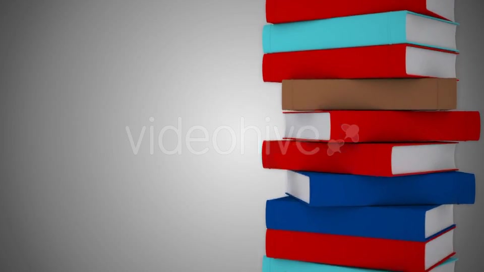 A Stack of Books Background 2 Videohive 11793870 Motion Graphics Image 4