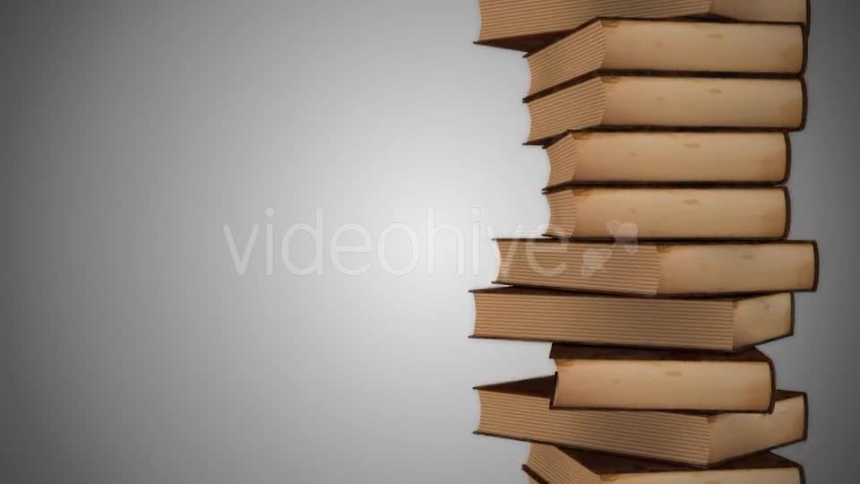 A Stack of Books Background 2 Videohive 12989130 Motion Graphics Image 1