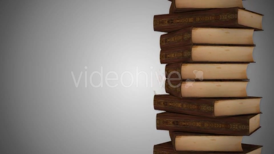 A Stack of Books Background 2 Videohive 12989130 Motion Graphics Image 5