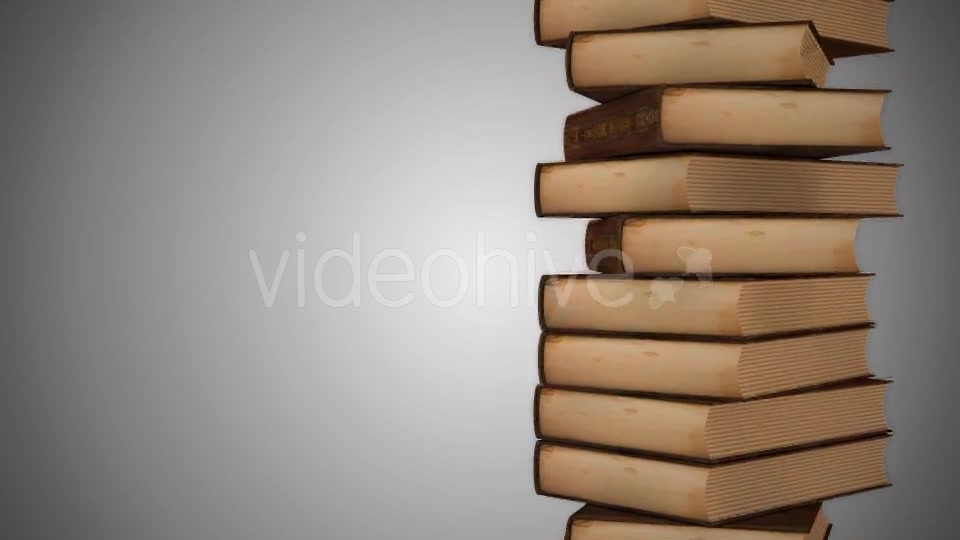 A Stack of Books Background 2 Videohive 12989130 Motion Graphics Image 6
