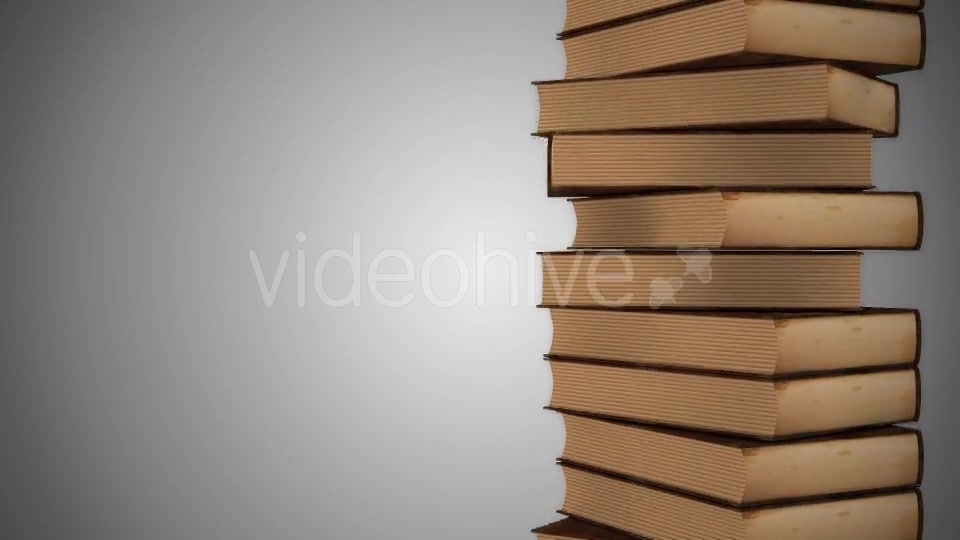 A Stack of Books Background 2 Videohive 12989130 Motion Graphics Image 8