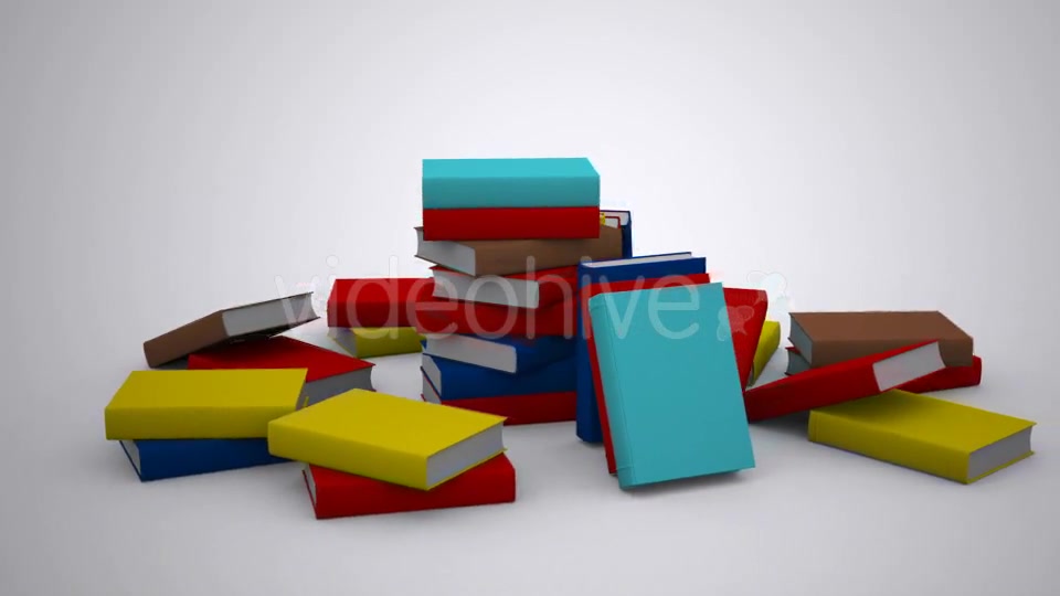 A Stack of Books Background Videohive 9818184 Motion Graphics Image 3