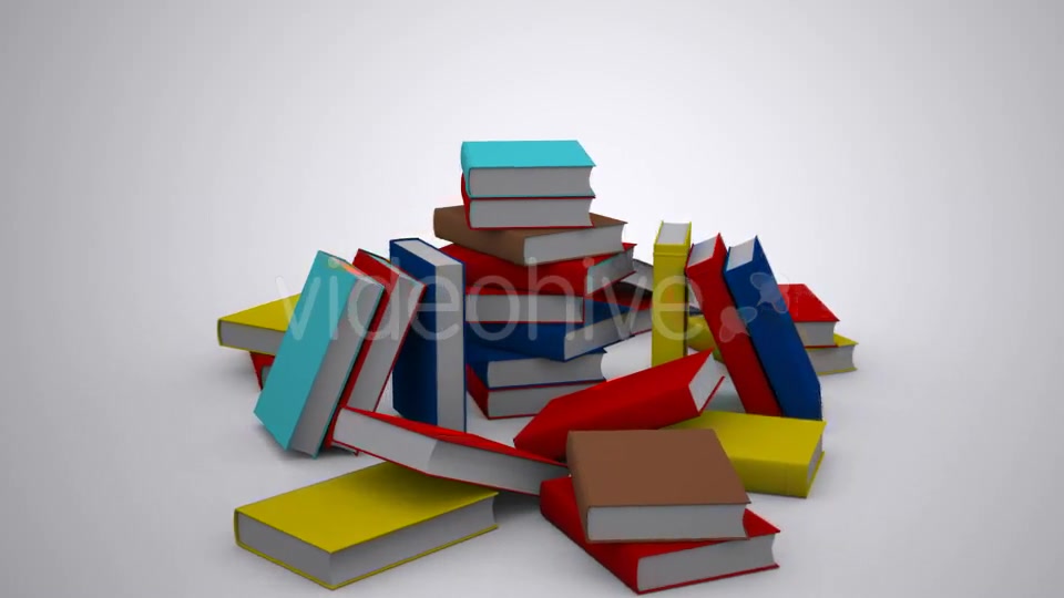 A Stack of Books Background Videohive 9818184 Motion Graphics Image 6