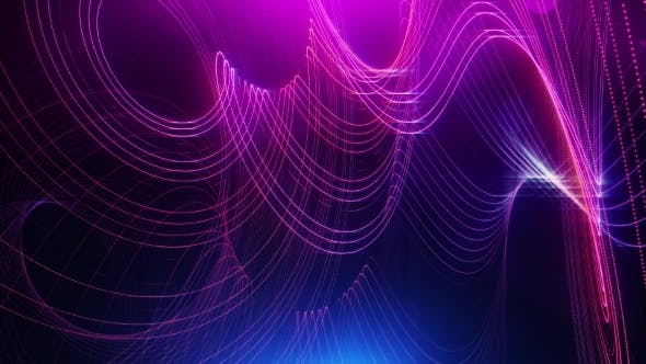 Abstract Animated Lines for DJ Backgrounds - 19976392 Videohive Download