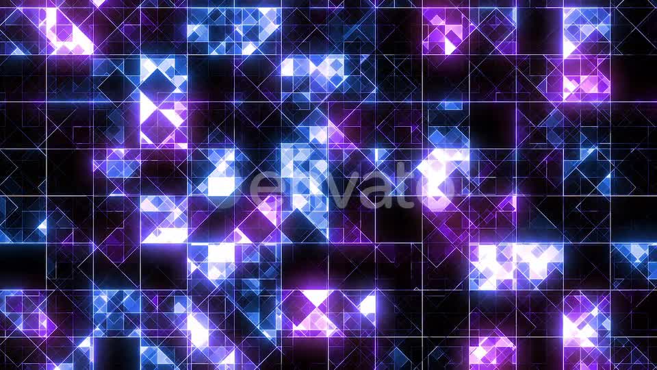 Abstract Blocks Blue Purple Loop Videohive 24385368 Motion Graphics Image 1