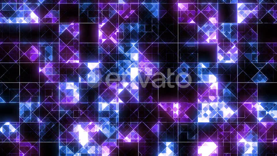 Abstract Blocks Blue Purple Loop Videohive 24385368 Motion Graphics Image 2