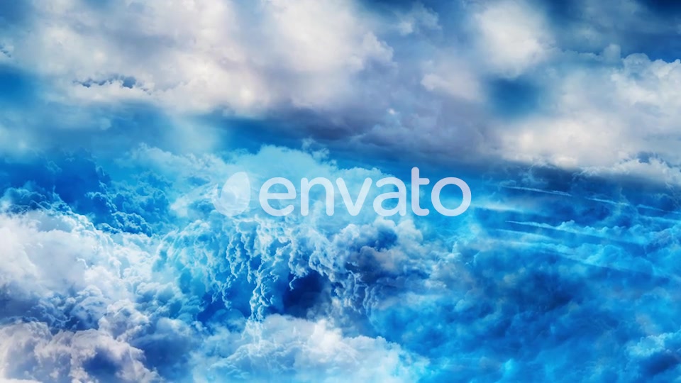 Abstract Blue and White Clouds in Daytime Sky Videohive 23602510 Motion Graphics Image 10