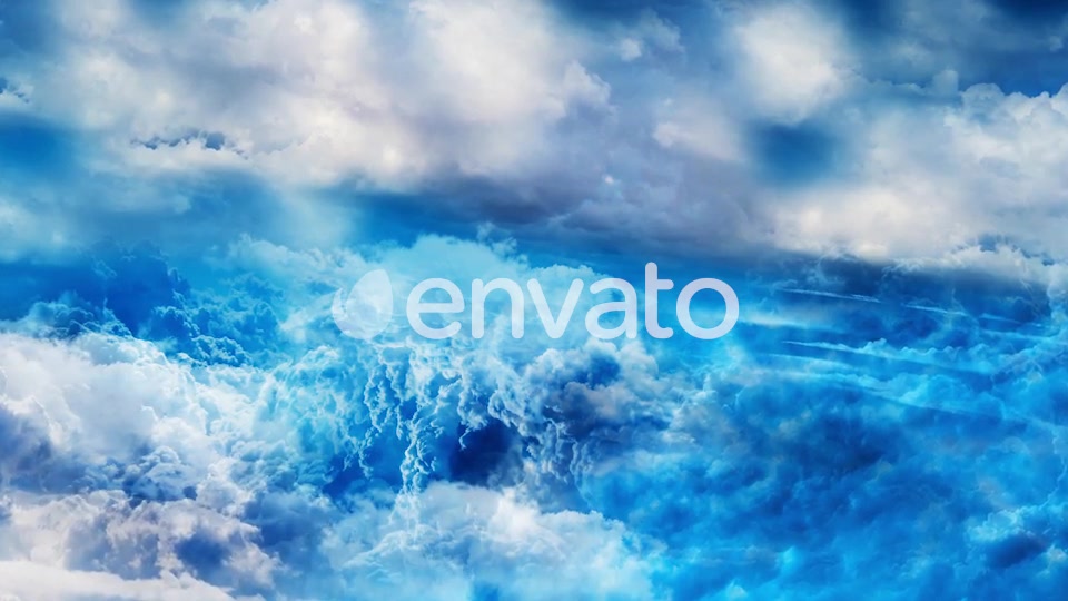 Abstract Blue and White Clouds in Daytime Sky Videohive 23602510 Motion Graphics Image 9