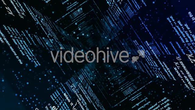Abstract Blue Coding Wall Videohive 20724324 Motion Graphics Image 9