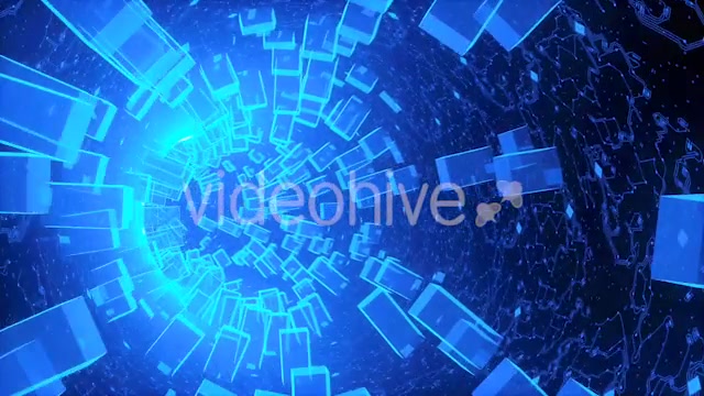Abstract Blue Hardware Tunnel High Technology Videohive 20924575 Motion Graphics Image 4